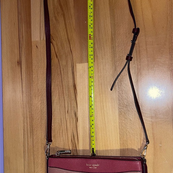 KATE SPADE Margaux Medium Convertible Crossbody Pebble Leather Bag - Picture 10 of 10